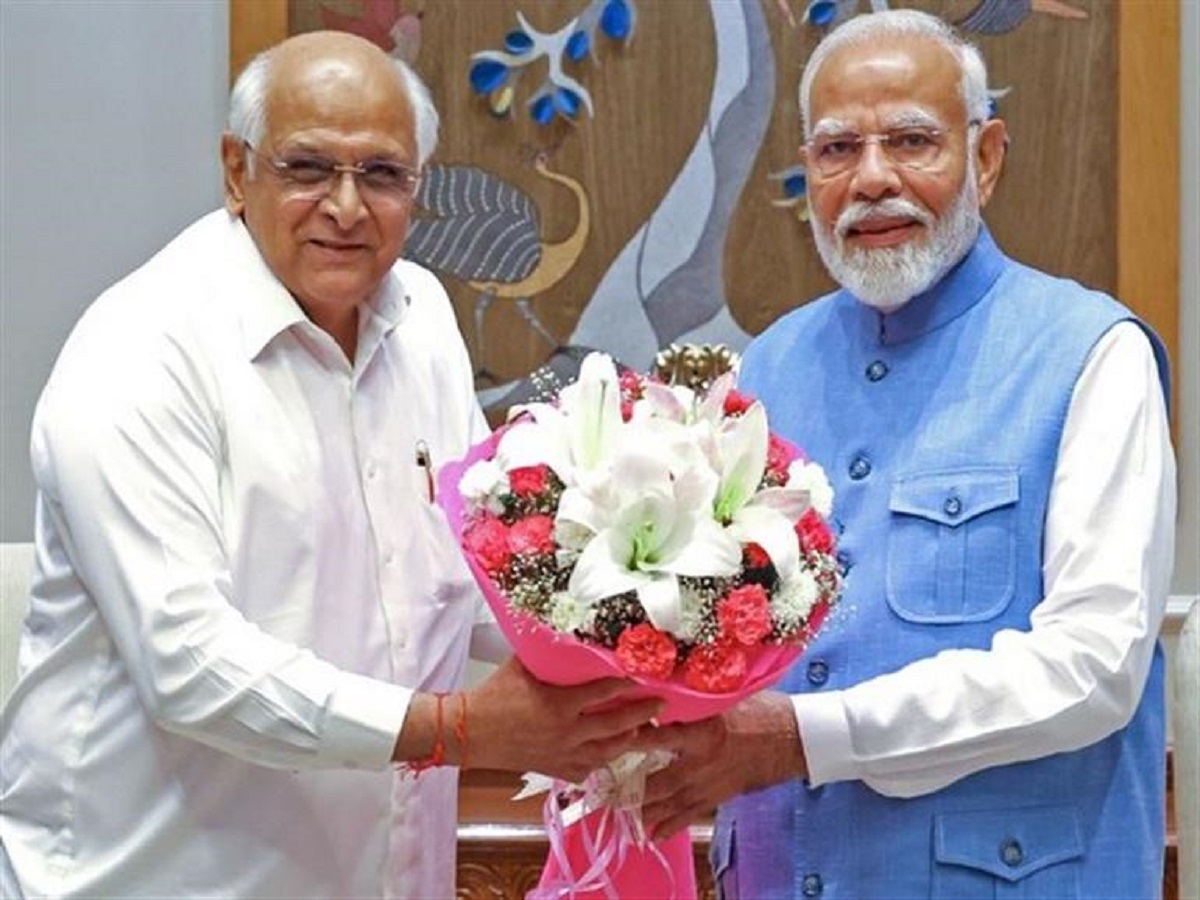 ગાંધીનગરઃ ગુજરાતની વિકાસયાત્રાની ઉજવણી 'વિકાસ સપ્તાહ'નો પ્રારંભ થયો છે 2 modi bhupendrabhai