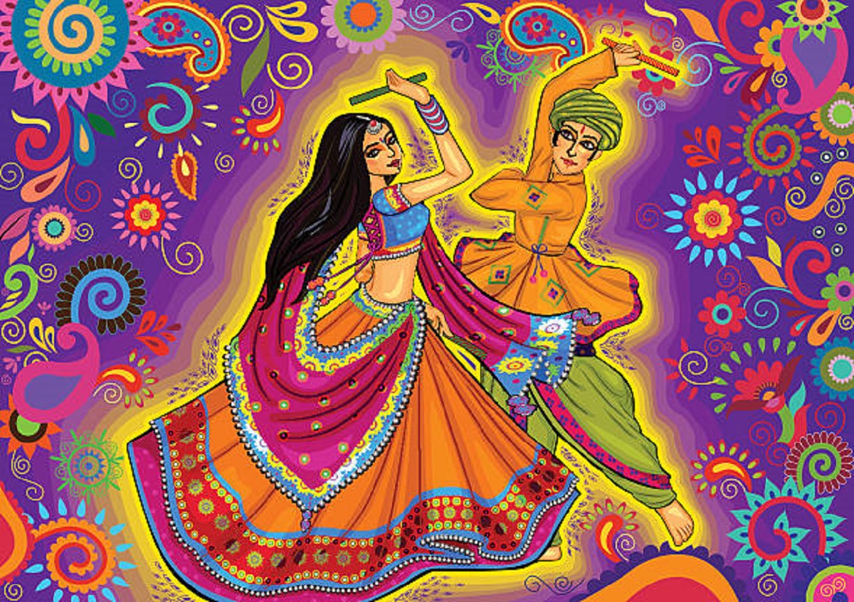 નવરાત્રીની ઉજવણીનો ઈતિહાસ શું છે?નવરાત્રીનો ઈતિહાસ ભગવાન શ્રી રામ સાથે જોડાયેલો છે 3 garba navratri 1