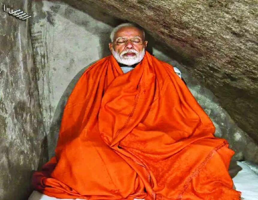 ચૂંટણી પ્રચાર પૂર્ણ થયા બાદ વડાપ્રધાન મોદી 30 મેના રોજ ધ્યાન માટે કન્યાકુમારી જવા રવાના થશે. 1 449958 modimeditation