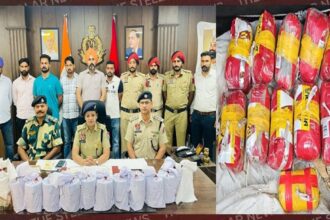 ARREST SEVEN DRUG SMUGGLERS