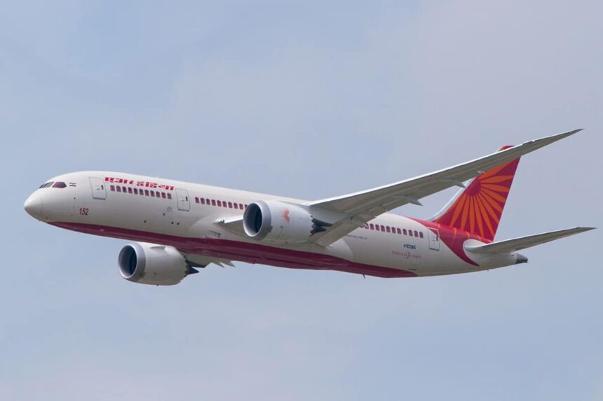air india plane