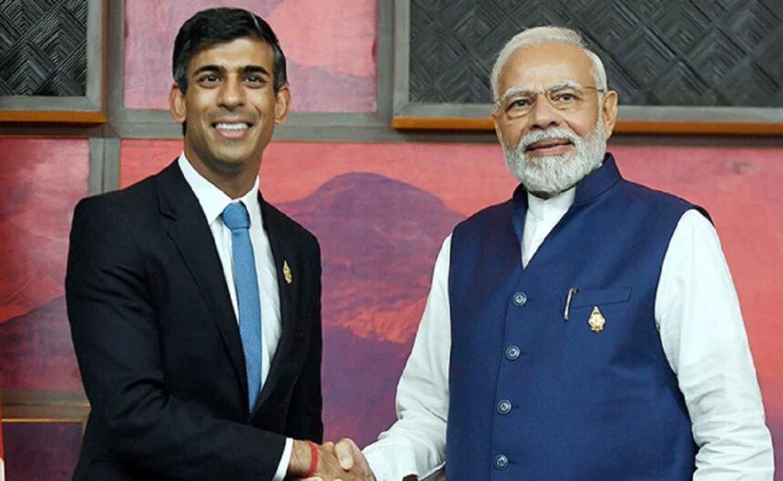 modi and rushi sunak