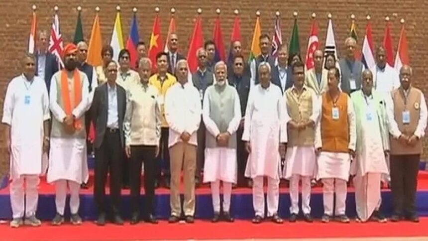 વડાપ્રધાન મોદી એ જણાવ્યું કે `ભારત જ્ઞાનકેન્દ્ર તરીકે ફરી ઊભરે,' 1 modi nalanda