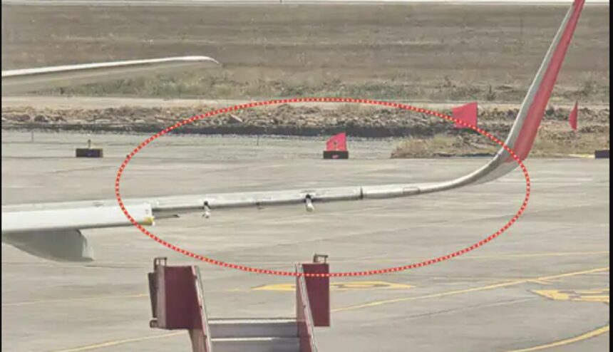 plane stair hit