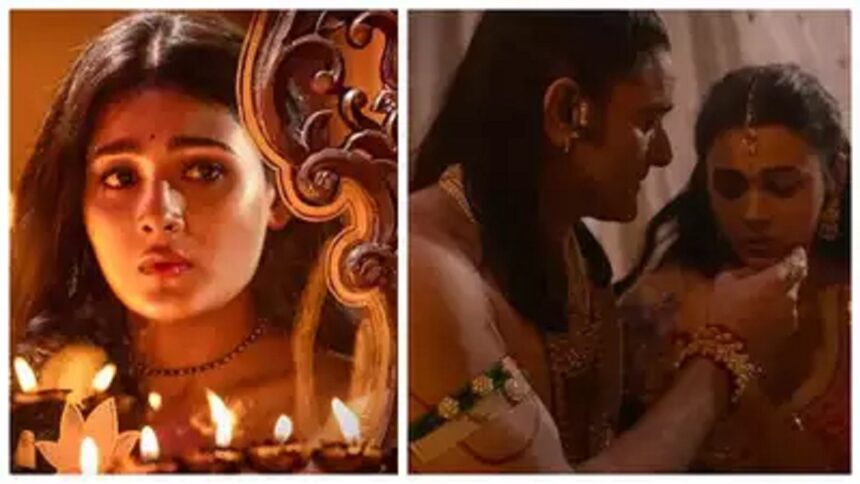 અભિનેત્રી શાલિની પાંડેએ 'મહારાજ'માં ઈન્ટીમેટ સીન વિશે વાત કરી 1 shalini pandey maharaja