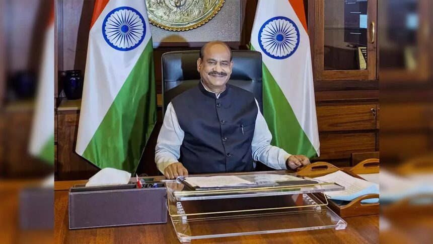 speaker om birla