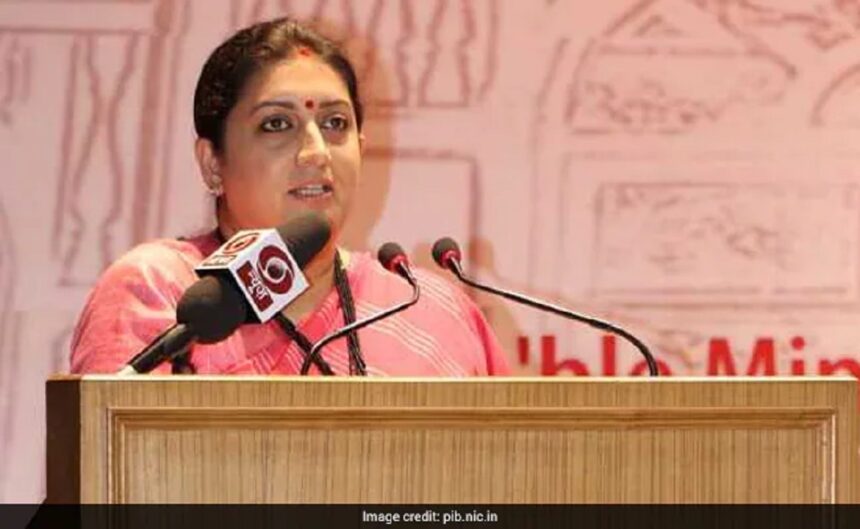 union minister smriti irani