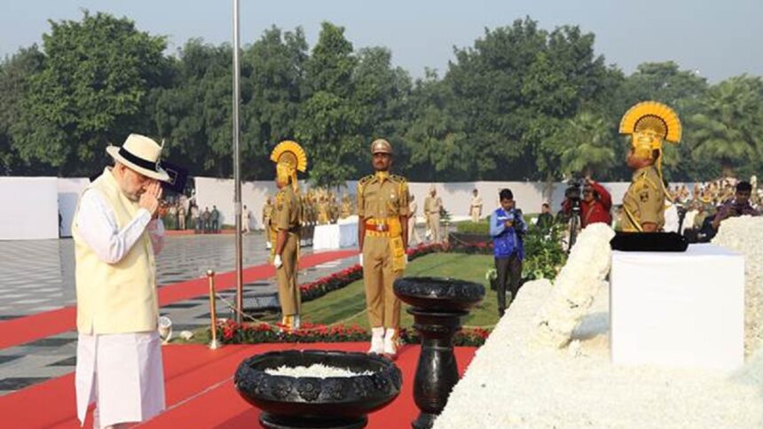 Amit Shah Police Memorial