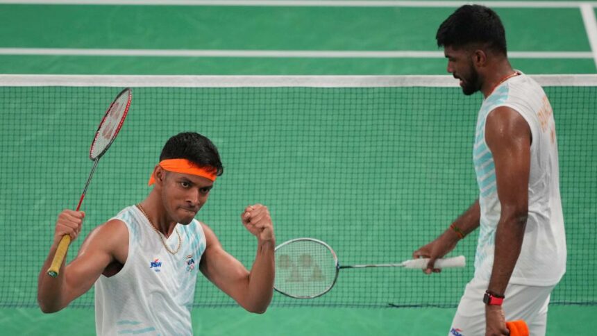 badminton swatik chirag olympic