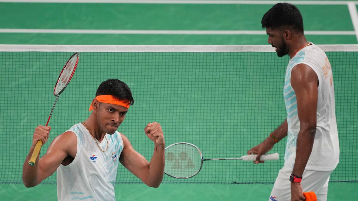 badminton swatik chirag olympic