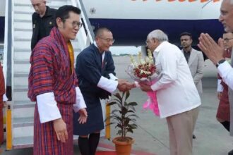 bhupendra patel bhutan raja and PM 1