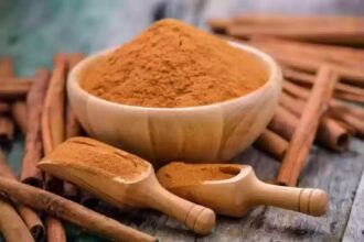cinnamon powder taj