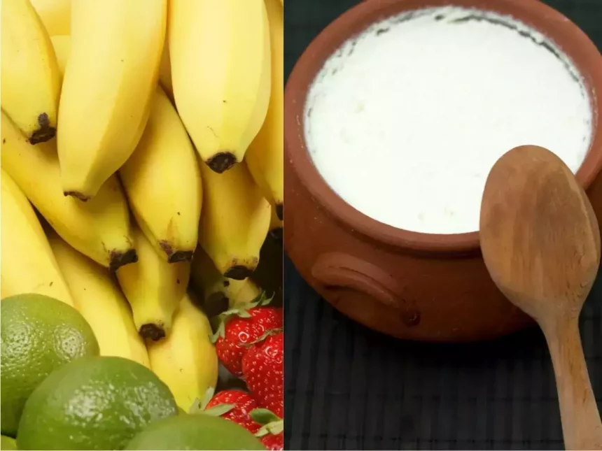 જાણો દહીં ખાવાનો યોગ્ય સમય 1 dahi banana