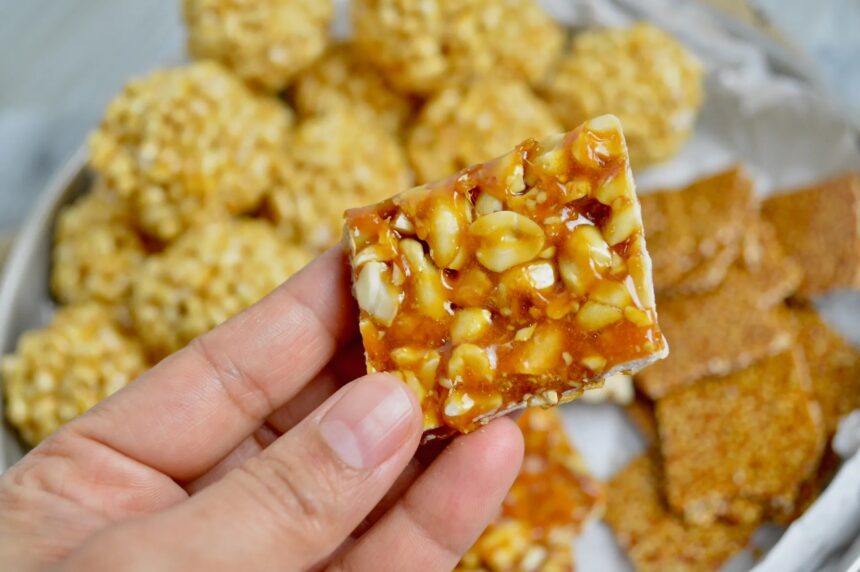 શિયાળુ પાક ખાવાના ફાયદા જાણો 1 gol sing jaggery peanut chiki