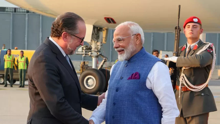 modi in austria