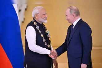 modi putin russia sanman honour