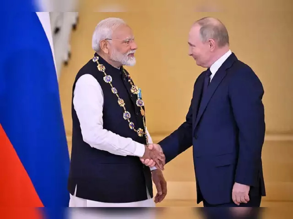 modi putin russia sanman honour