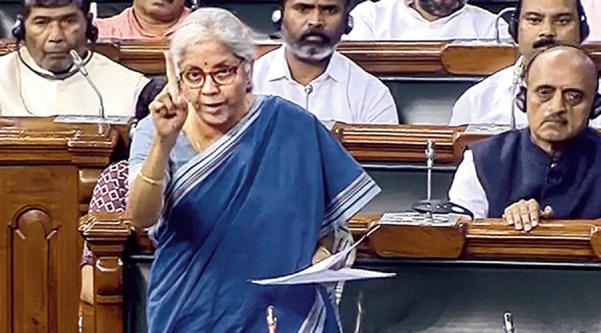 nirmala sitaraman in loksabha
