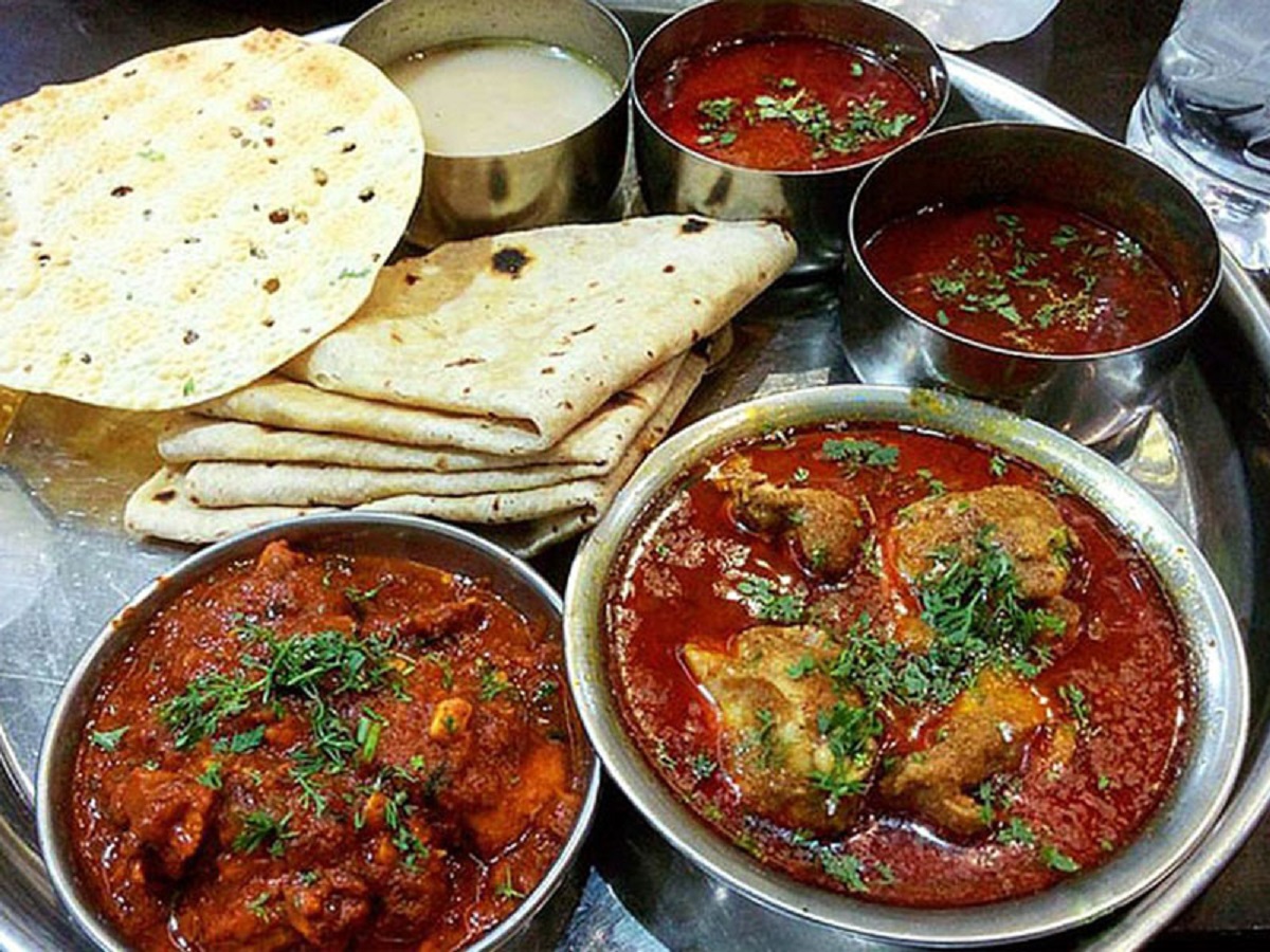 non veg thali