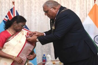 Murmu Receives Fiji highest