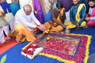 bhupendra patel pooja mata mandir