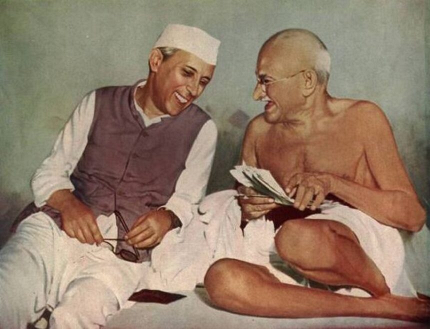 gandhi and nehru