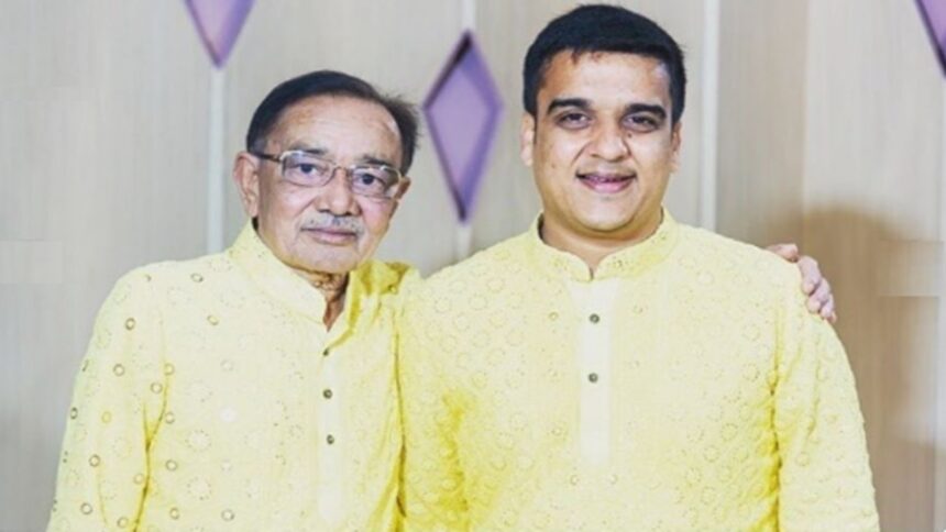 સુરતઃ ગૃહ રાજ્યમંત્રી હર્ષ સંઘવીના પિતાનું નિધન, ઘણા સમયથી બીમાર હતા 1 harsh sanghvi father rameshchandra sanghvi