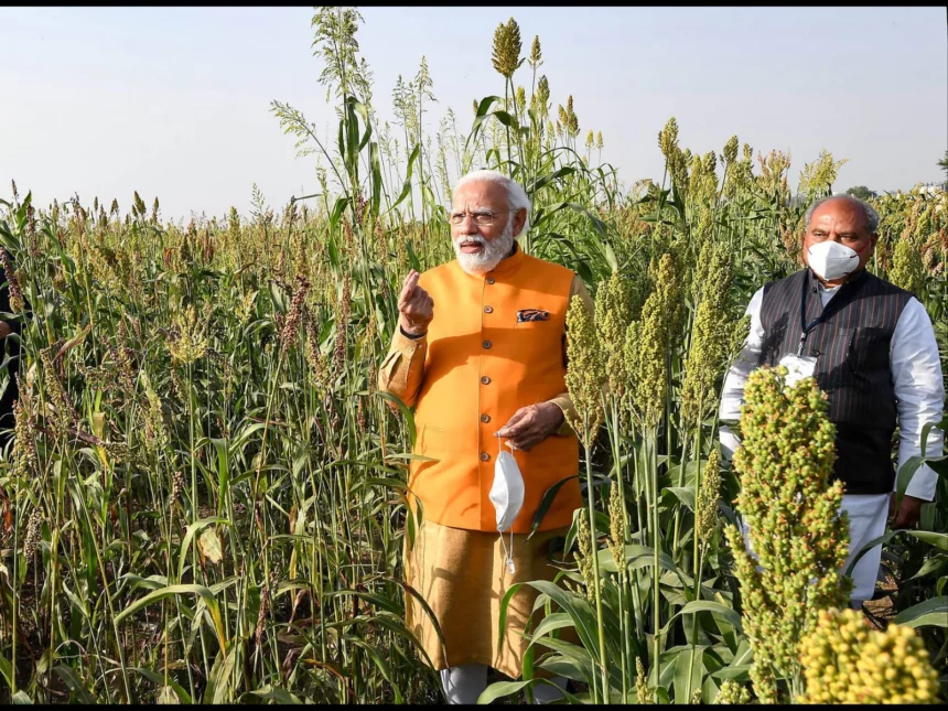 વડાપ્રધાન નરેન્દ્ર મોદીએ જણાવ્યું કે `ખેડૂતો મુલ્યવૃદ્ધિનો મહિમા સમજે' 1 modi