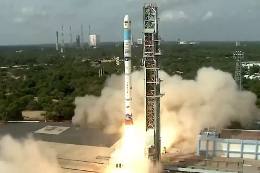 modi rocket isro eos 08