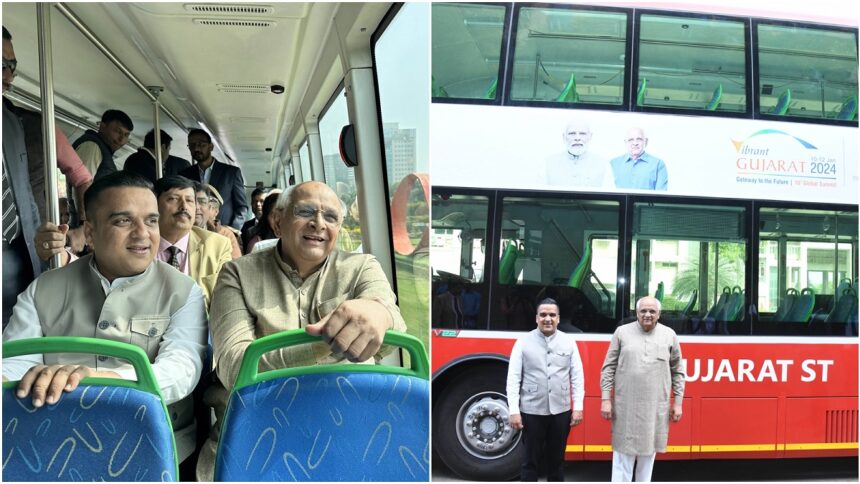 અમદાવાદઃ ગુજરાત ST નિગમનો કાયાકલ્પ, દોઢ વર્ષમાં 28 નવી બસોનો પરિવહન સેવામાં સમાવેશ. 1 st gujarat bhupendra patel