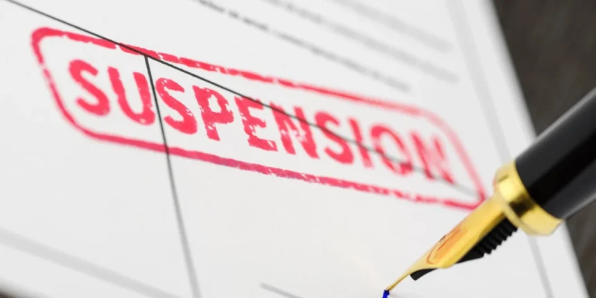 suspending