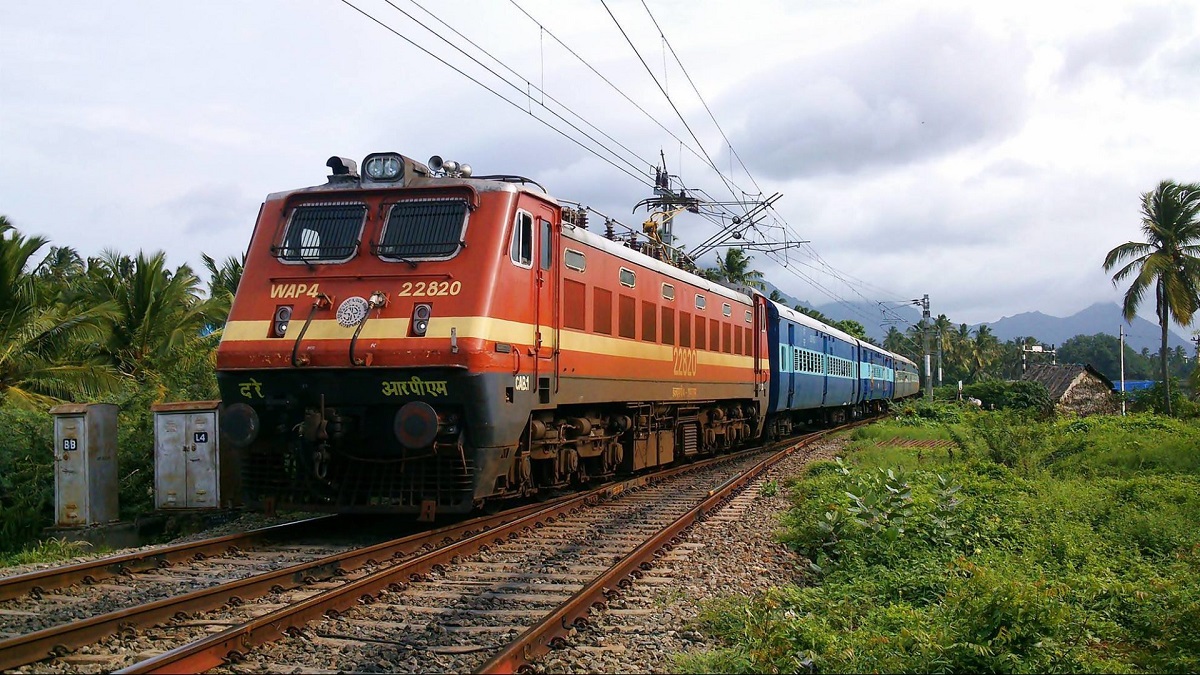 Indian railway train