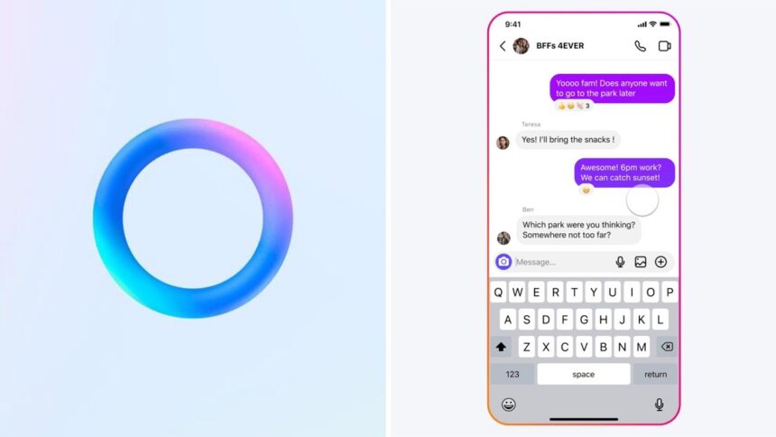 WhatsAppનું વાદળી વર્તુળ મૂંઝવણમાં છે, Meta AI નવા આદેશને સમજી રહ્યું નથી 1 Meta AI on WhatsApp mobile