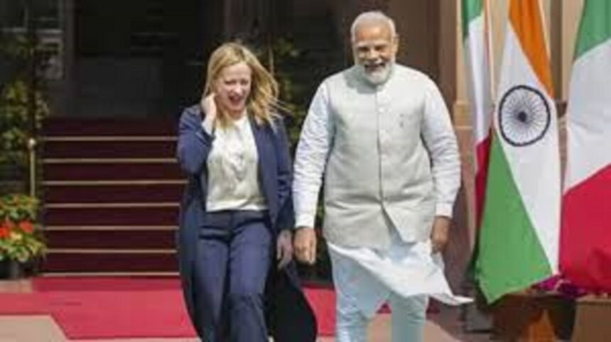 modi itali pm milini