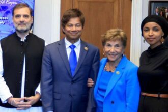 rahul gandhi ilhan omar X