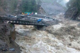 rain kedarnath bridge