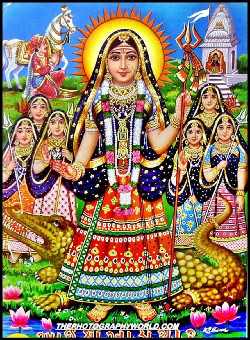 શું ખોડીયાર માતાજીની મૂર્તિ દૂધ પીએ છે? 1 khodiyar mata