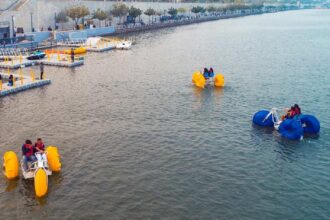water sports boating river lack