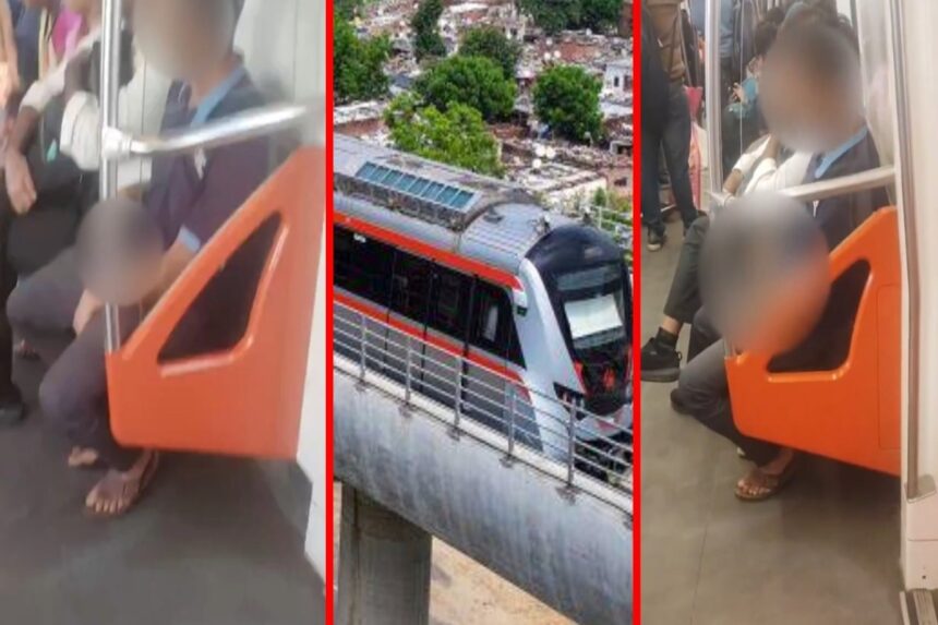 Perverted behavior in Ahmedabad Metro