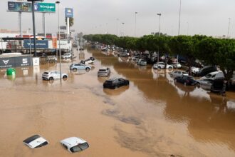 Spain flood rain flood