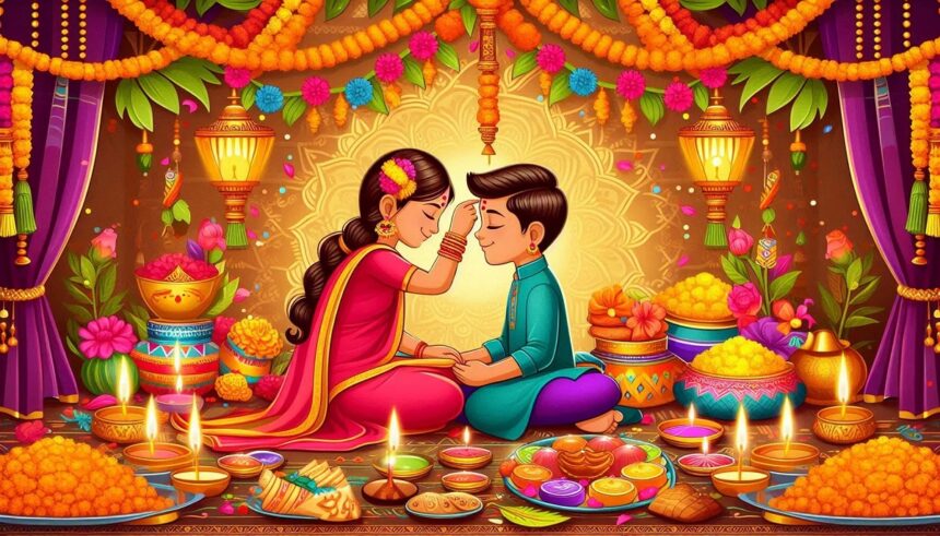 ભાઈ દૂજ તિલક મુહૂર્ત 2024: આજે ભૈયા દૂજ, તિલક લગાવવાનો શુભ સમય, પૂજા પદ્ધતિ, નિયમો અને મહત્વ જાણો. 1 bhai dooj bhai bij