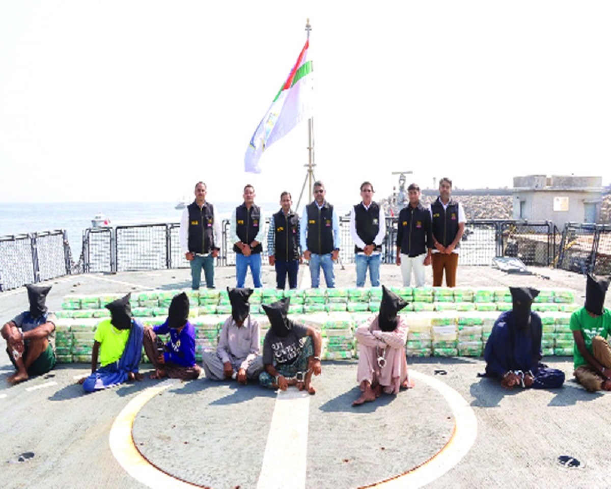 drugs porbandar seized