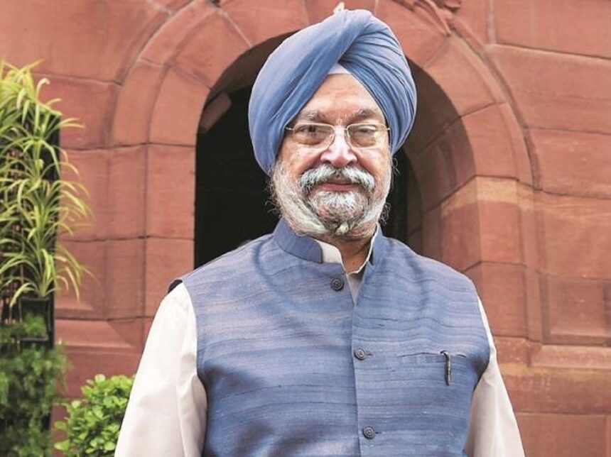 hardeep singh puri bjp petrol and gas