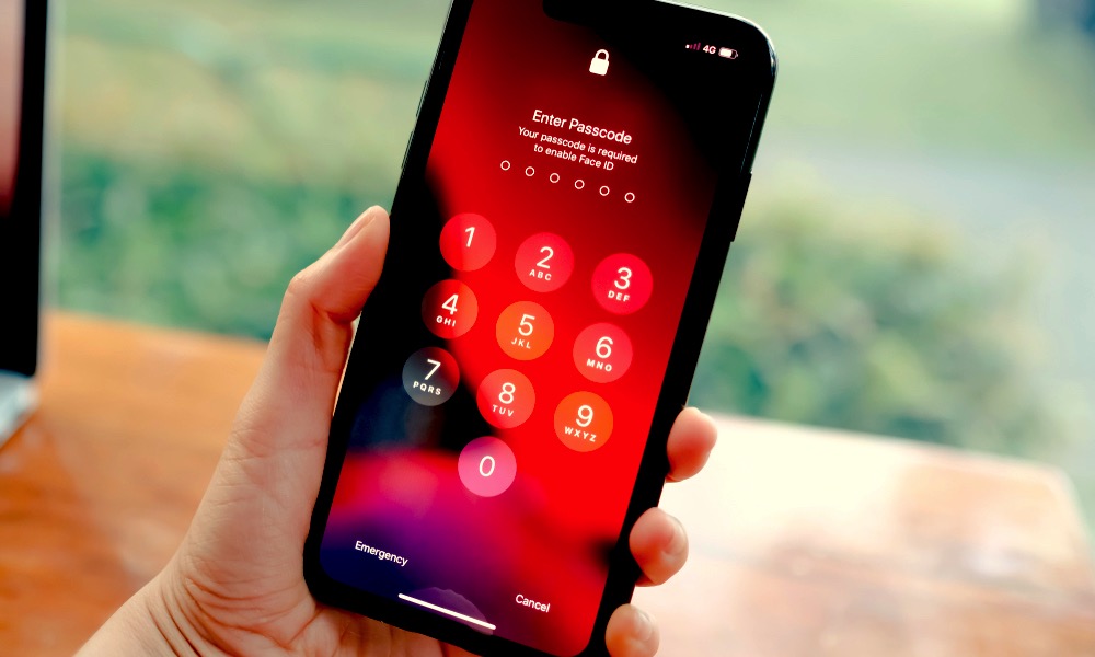 mobile pass code