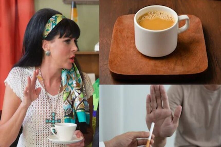 Disadvantages of smoking cigarettes with tea