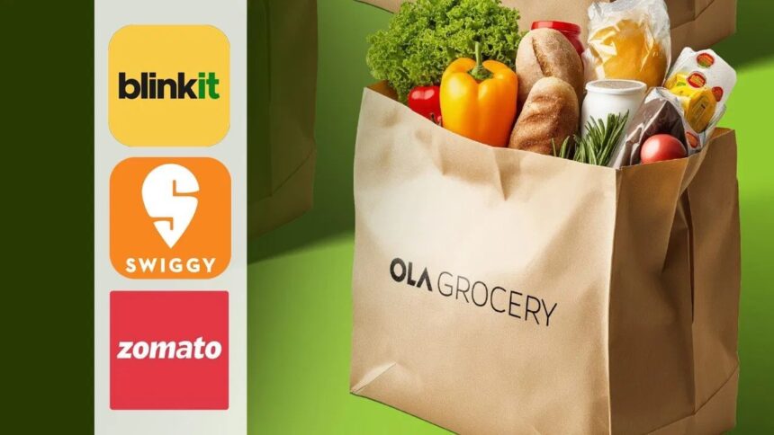 Ola Grocery Launched : Ola 10 મિનિટમાં Groceryની વસ્તુઓ ઘરે પહોંચાડશે, Zomato-Swiggyની ઉડી જશે ઊંઘ 1 Ola Grocery delivery