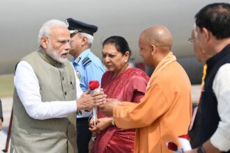 modi yogi and anandiben