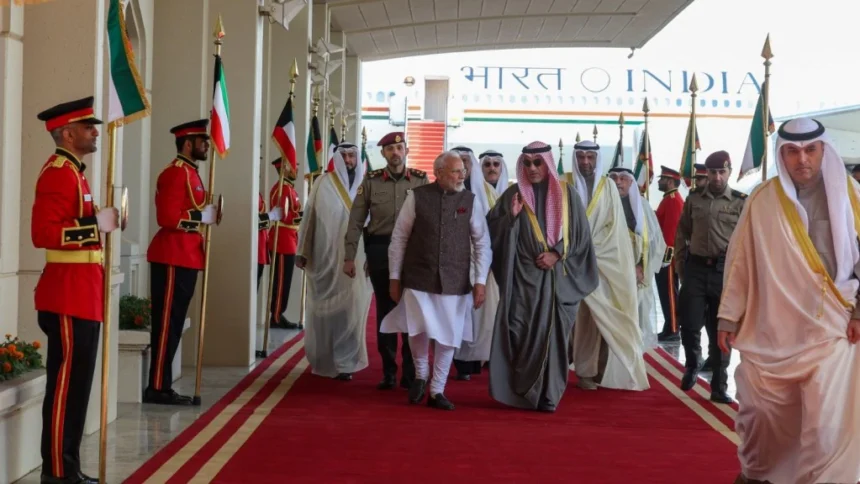 pm modi kuwait visit