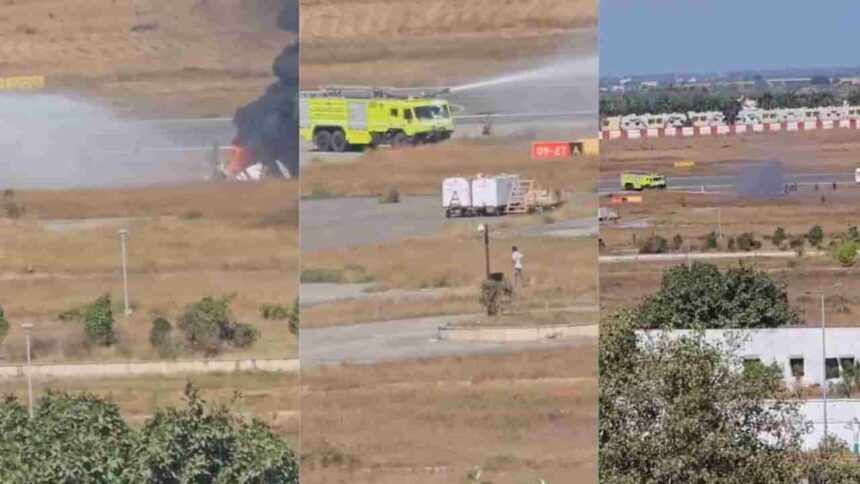 Porbandar Helicopter Crash: પોરબંદર કોસ્ટગાર્ડ એયરપોર્ટ પર હેલિકોપ્ટર ક્રેશ, 3 મૃત, કેટલાક ઈજાગ્રસ્ત. 1 Porbandar Helicopter Crash
