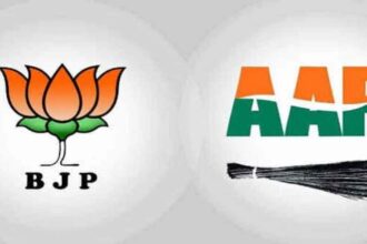 bjp vs aap